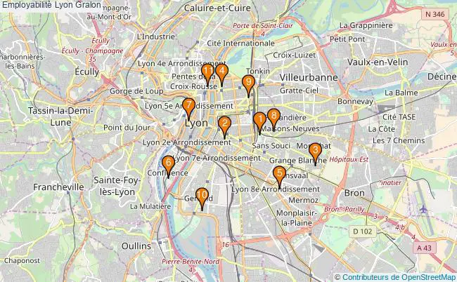 plan Employabilité Lyon Associations employabilité Lyon : 15 associations