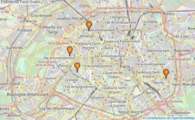 plan Endodontie Paris Associations Endodontie Paris : 5 associations