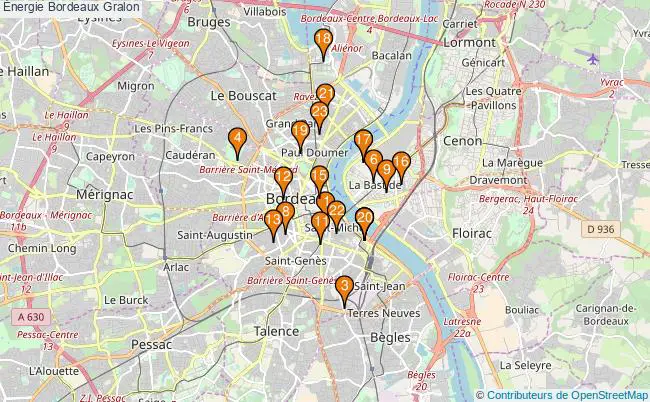 plan Énergie Bordeaux Associations Énergie Bordeaux : 21 associations