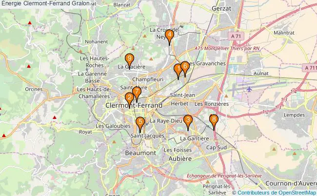plan Énergie Clermont-Ferrand Associations Énergie Clermont-Ferrand : 9 associations