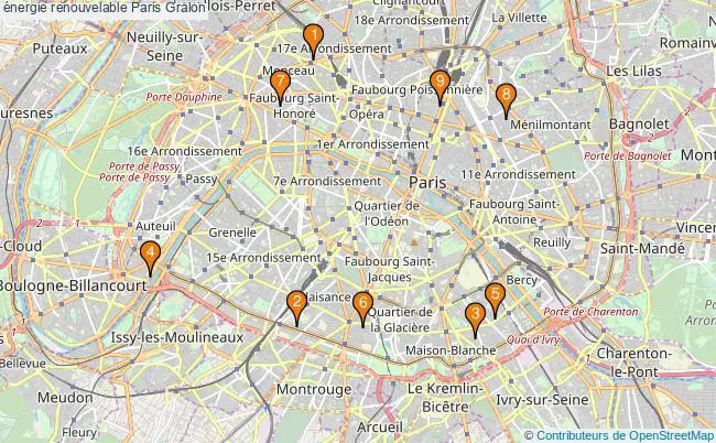 plan énergie renouvelable Paris Associations énergie renouvelable Paris : 11 associations