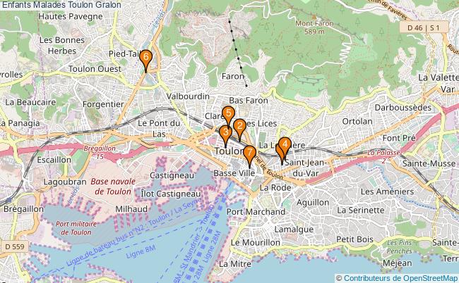plan Enfants Malades Toulon Associations Enfants Malades Toulon : 8 associations