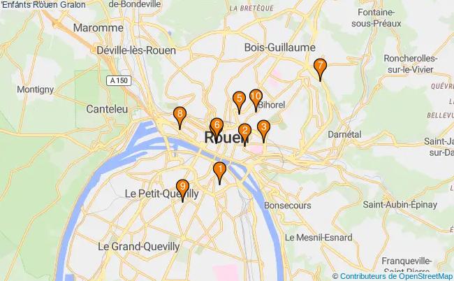 plan Enfants Rouen Associations enfants Rouen : 10 associations