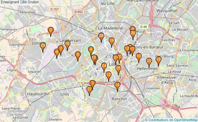 plan Enseignant Lille Associations enseignant Lille : 29 associations