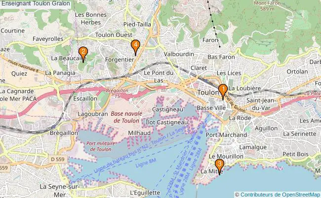 plan Enseignant Toulon Associations enseignant Toulon : 4 associations