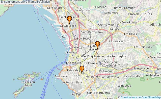 plan Enseignement privé Marseille Associations enseignement privé Marseille : 4 associations