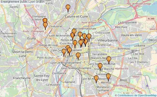 plan Enseignement public Lyon Associations enseignement public Lyon : 40 associations