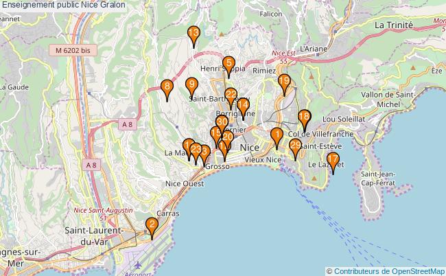 plan Enseignement public Nice Associations enseignement public Nice : 40 associations