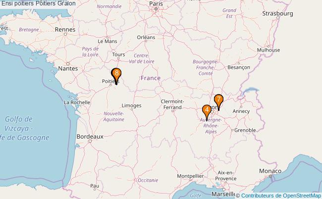 plan Ensi poitiers Poitiers Associations ensi poitiers Poitiers : 16 associations