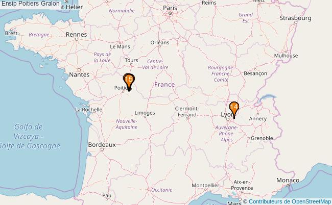 plan Ensip Poitiers Associations ensip Poitiers : 17 associations