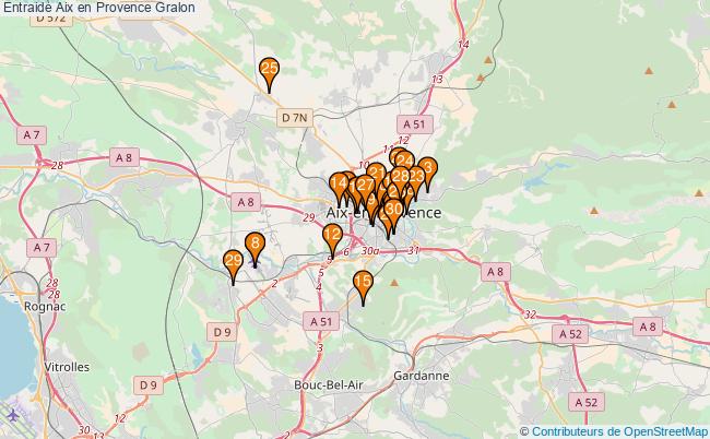 plan Entraide Aix en Provence Associations entraide Aix en Provence : 94 associations