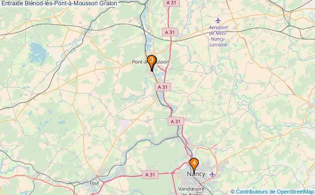 plan Entraide Blénod-lès-Pont-à-Mousson Associations entraide Blénod-lès-Pont-à-Mousson : 4 associations