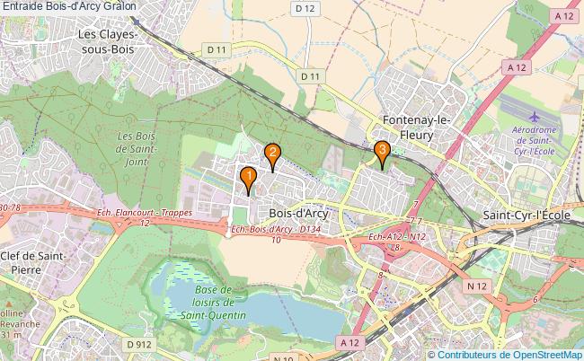 plan Entraide Bois-d'Arcy Associations entraide Bois-d'Arcy : 4 associations