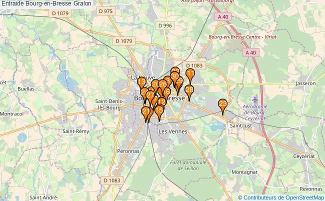 plan Entraide Bourg-en-Bresse Associations entraide Bourg-en-Bresse : 54 associations
