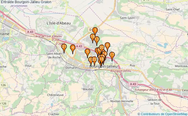 plan Entraide Bourgoin-Jallieu Associations entraide Bourgoin-Jallieu : 24 associations