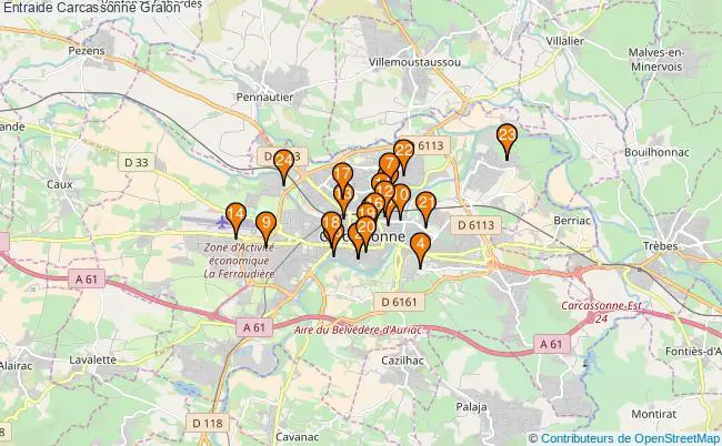 plan Entraide Carcassonne Associations entraide Carcassonne : 28 associations
