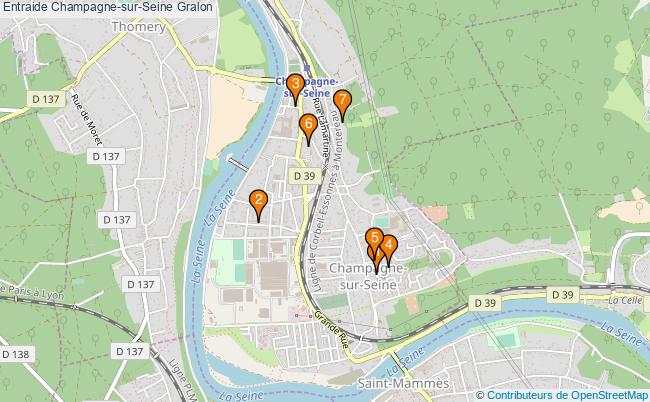 plan Entraide Champagne-sur-Seine Associations entraide Champagne-sur-Seine : 8 associations