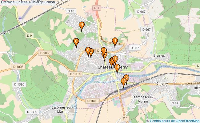 plan Entraide Château-Thierry Associations entraide Château-Thierry : 15 associations