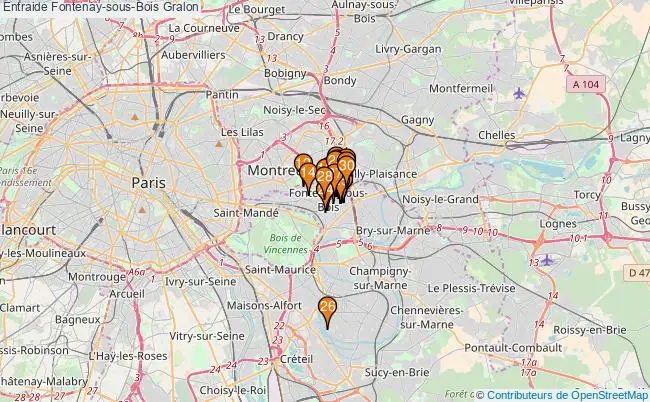 plan Entraide Fontenay-sous-Bois Associations entraide Fontenay-sous-Bois : 36 associations
