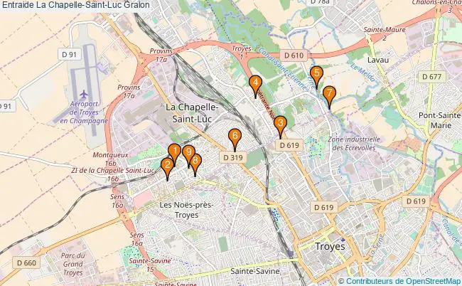 plan Entraide La Chapelle-Saint-Luc Associations entraide La Chapelle-Saint-Luc : 9 associations