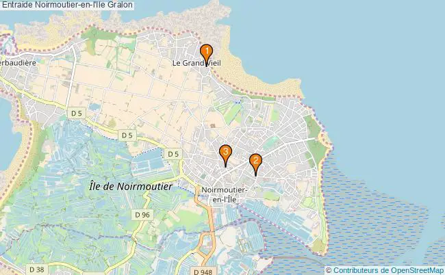 plan Entraide Noirmoutier-en-l'Ile Associations entraide Noirmoutier-en-l'Ile : 3 associations