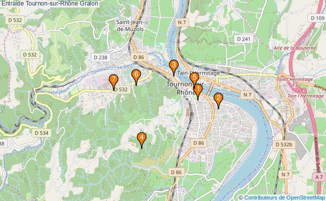 plan Entraide Tournon-sur-Rhône Associations entraide Tournon-sur-Rhône : 8 associations