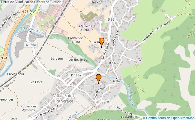 plan Entraide Villar-Saint-Pancrace Associations entraide Villar-Saint-Pancrace : 3 associations