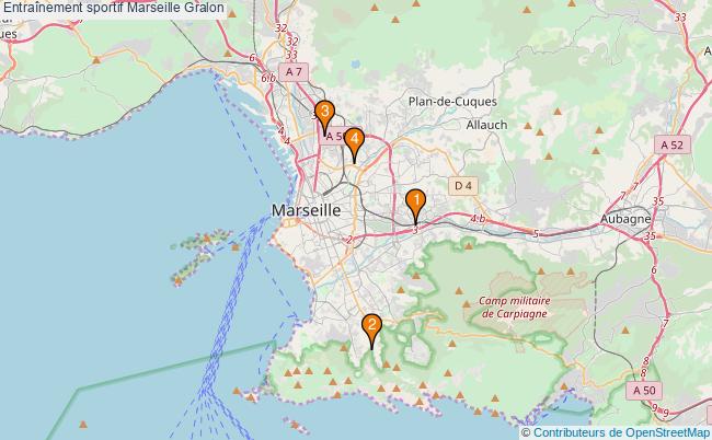 plan Entraînement sportif Marseille Associations entraînement sportif Marseille : 4 associations