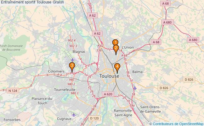 plan Entraînement sportif Toulouse Associations entraînement sportif Toulouse : 4 associations