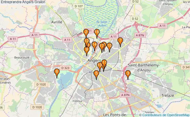 plan Entreprendre Angers Associations entreprendre Angers : 17 associations