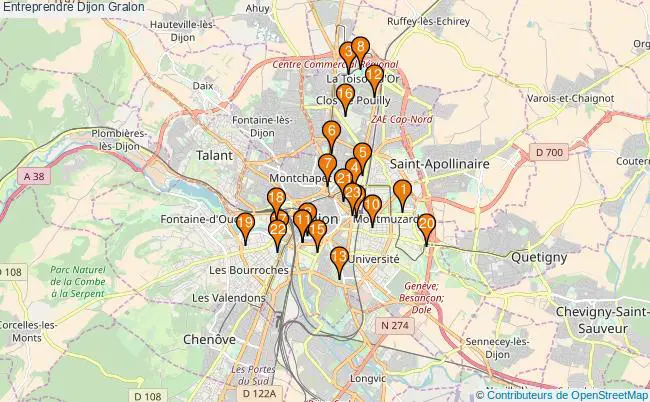 plan Entreprendre Dijon Associations entreprendre Dijon : 27 associations