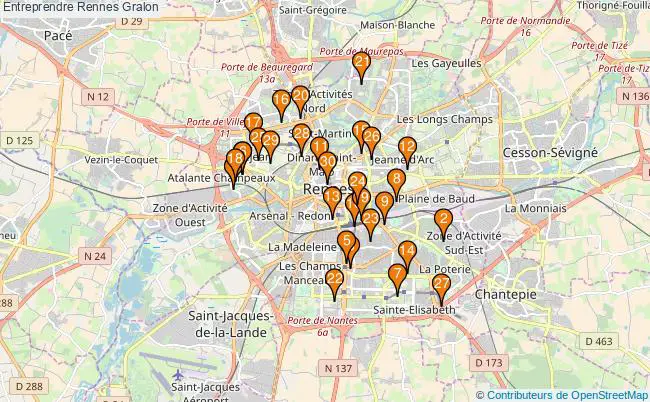 plan Entreprendre Rennes Associations entreprendre Rennes : 40 associations