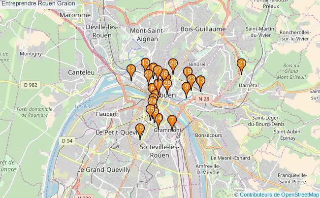 plan Entreprendre Rouen Associations entreprendre Rouen : 30 associations