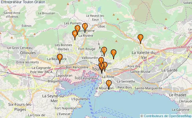plan Entrepreneur Toulon Associations entrepreneur Toulon : 17 associations