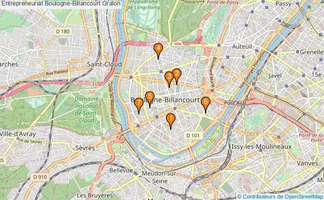 plan Entrepreneuriat Boulogne-Billancourt Associations entrepreneuriat Boulogne-Billancourt : 9 associations