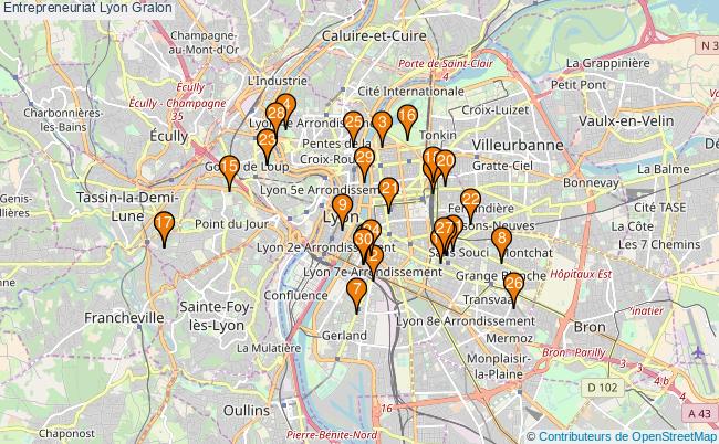 plan Entrepreneuriat Lyon Associations entrepreneuriat Lyon : 39 associations