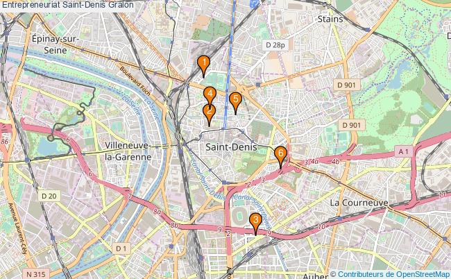 plan Entrepreneuriat Saint-Denis Associations entrepreneuriat Saint-Denis : 8 associations