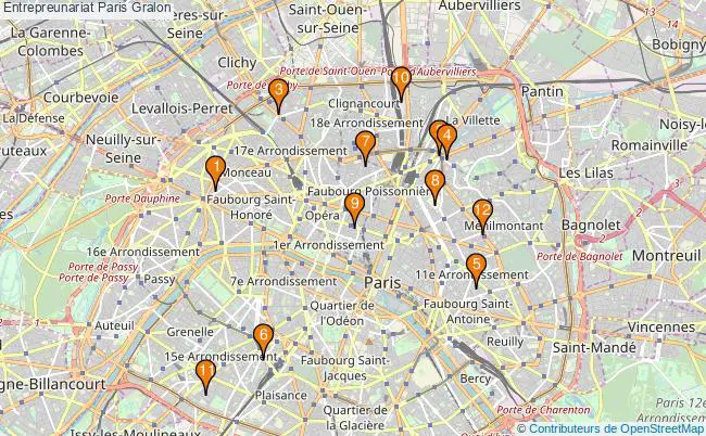 plan Entrepreunariat Paris Associations entrepreunariat Paris : 15 associations