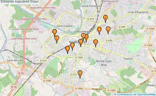 plan Entreprise Angoulême Associations entreprise Angoulême : 18 associations