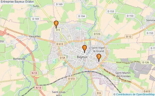 plan Entreprise Bayeux Associations entreprise Bayeux : 4 associations