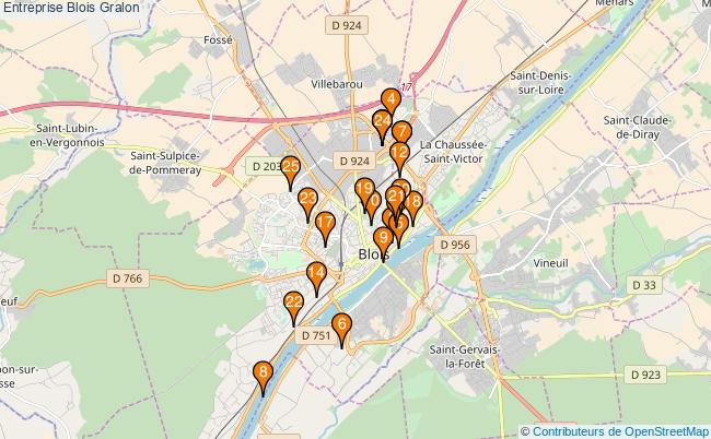plan Entreprise Blois Associations entreprise Blois : 26 associations