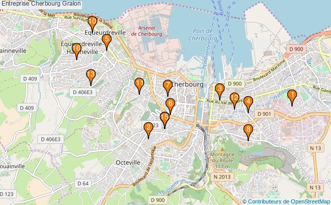 plan Entreprise Cherbourg Associations entreprise Cherbourg : 16 associations