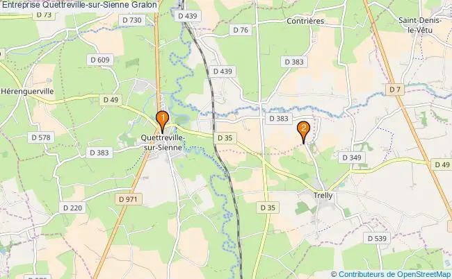 plan Entreprise Quettreville-sur-Sienne Associations entreprise Quettreville-sur-Sienne : 2 associations