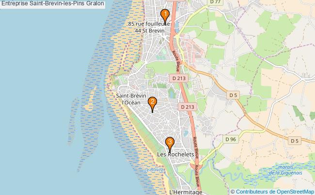 plan Entreprise Saint-Brevin-les-Pins Associations entreprise Saint-Brevin-les-Pins : 4 associations