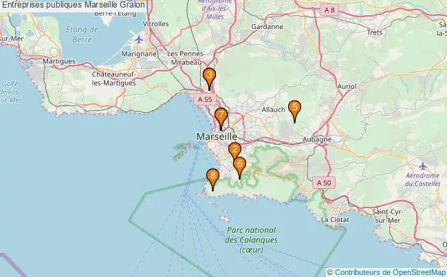 plan Entreprises publiques Marseille Associations entreprises publiques Marseille : 9 associations