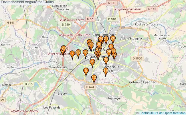 plan Environnement Angoulême Associations Environnement Angoulême : 46 associations
