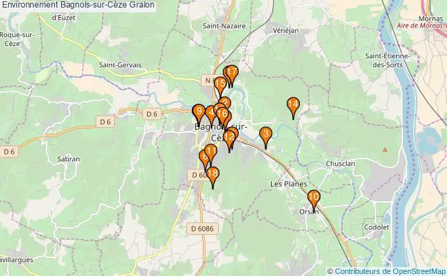 plan Environnement Bagnols-sur-Cèze Associations Environnement Bagnols-sur-Cèze : 17 associations