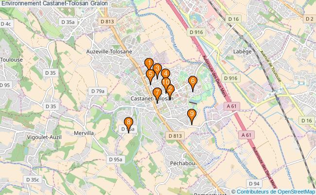 plan Environnement Castanet-Tolosan Associations Environnement Castanet-Tolosan : 14 associations