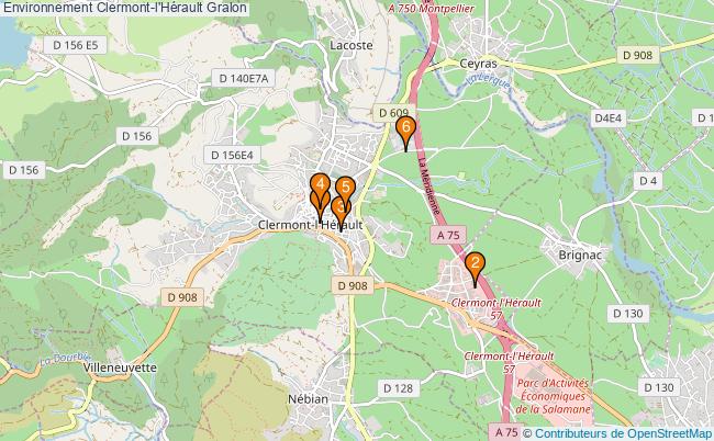 plan Environnement Clermont-l'Hérault Associations Environnement Clermont-l'Hérault : 6 associations