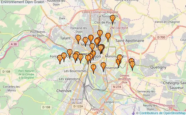 plan Environnement Dijon Associations Environnement Dijon : 134 associations